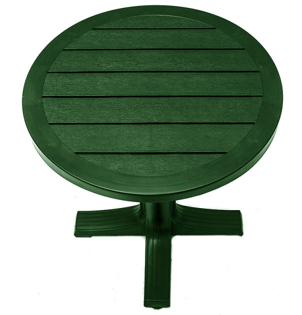 Стол Прованс круглый 80 см Тёмно-зеленый