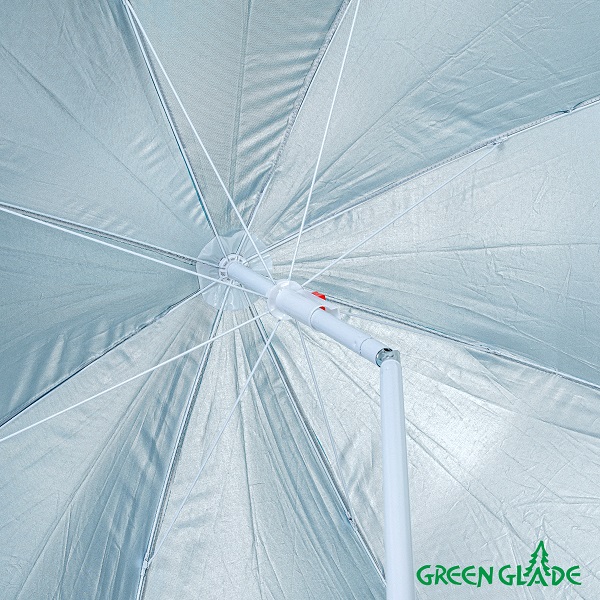 Зонт Green Glade A0012 голубой