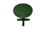 Стол Прованс круглый 65 см Темно-зеленый пластиковый